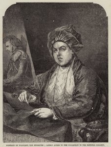Portrait de Woollett, le graveur; récemment ajouté à la collection de la National Gallery - Gilbert Stuart